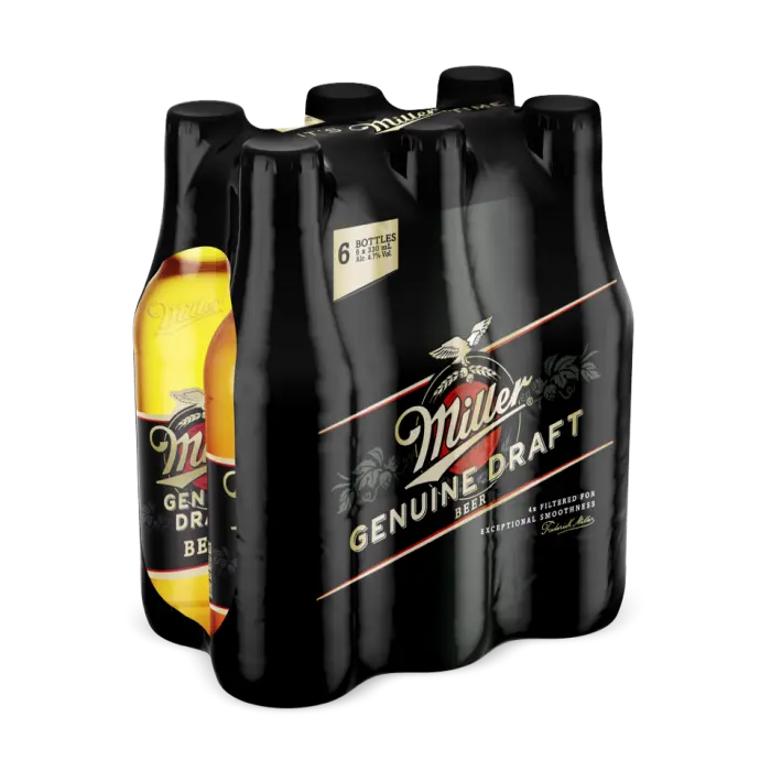 Picture of MILLER GENUINE DRAUGHT NRB 330ML x 6