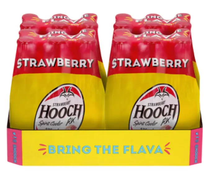 Picture of HOOCH FOX NRB STRAWBERRY 275ML x 24