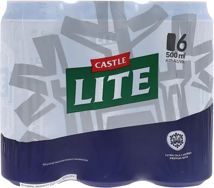 Picture of CASTLE LITE CAN 500ML x 6