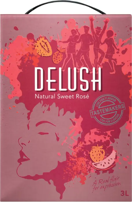 Picture of DELUSH N/S ROSE 3000ML