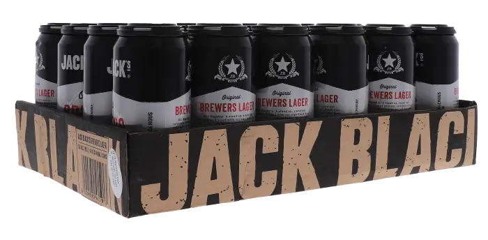 Picture of JACK BLACK BREWERS LAGER 440ML x 24