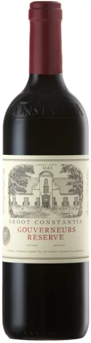 Picture of GROOT CONSTANTIA GOVERNEURS RESERVE RED 750ML