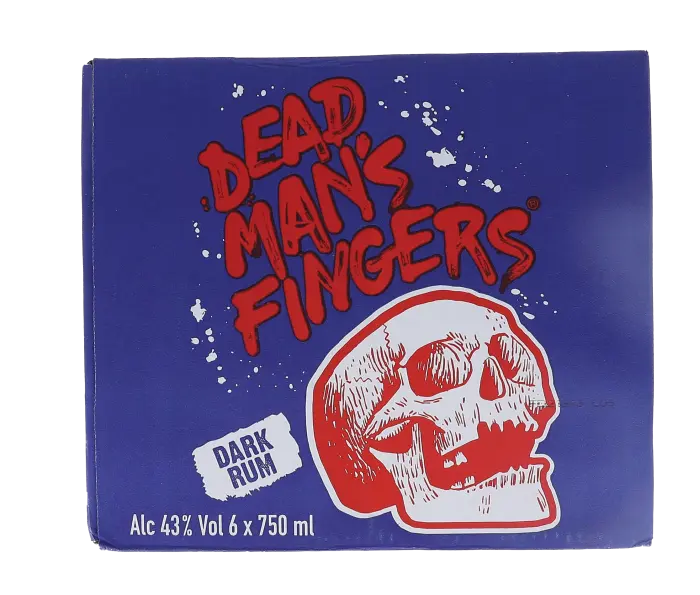 Picture of DEAD MANS FINGERS DARK RUM 750ML x 6