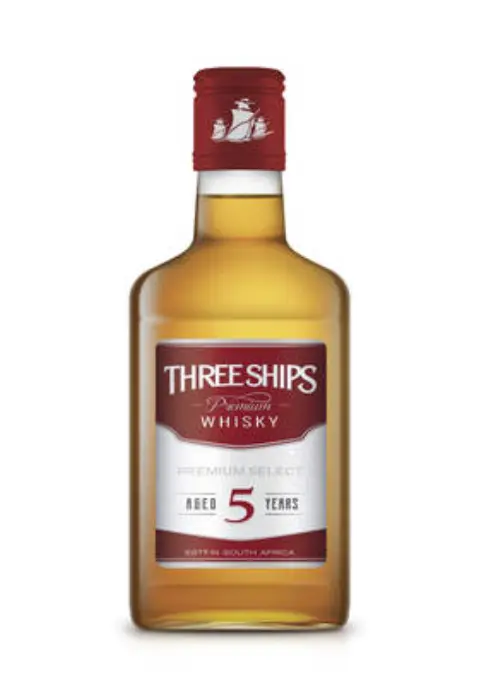 Picture of THREE SHIPS 5 YR 200ML