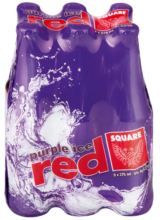 Picture of RED SQUARE NRB PURPLE ICE 275ML x 6