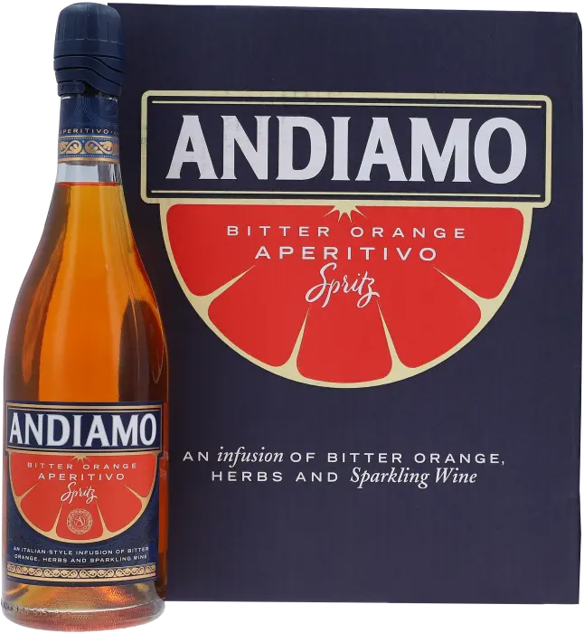 Picture of ANDIAMO BITTER ORANGE APERITIVO SPRITZ 750ML x 6