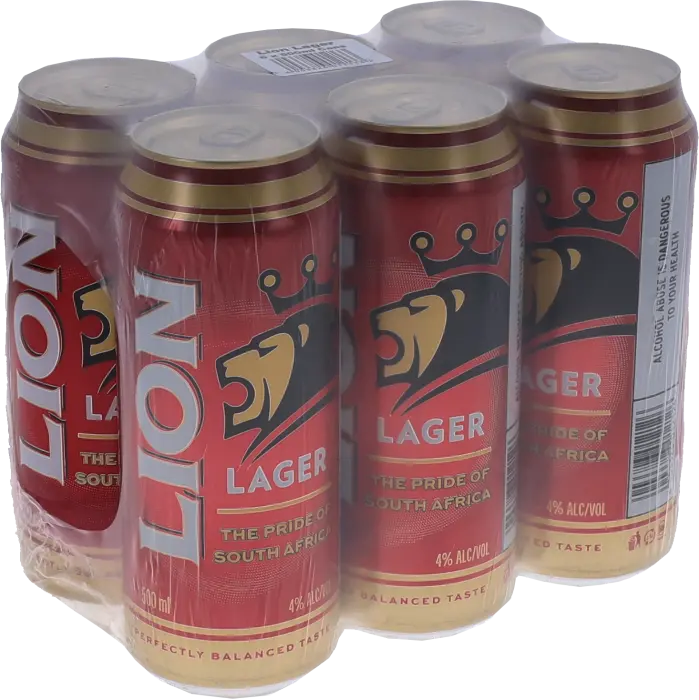 Picture of LION LAGER CAN 500ML x 6