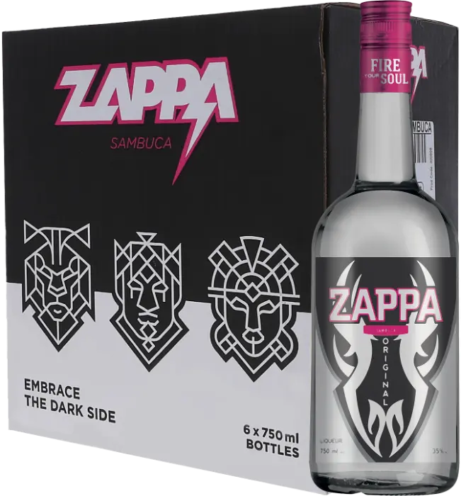 Picture of ZAPPA SAMBUCA WHITE 750ML x 6