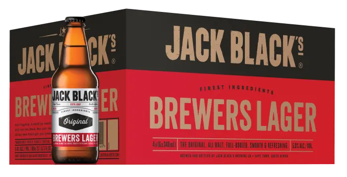 Picture of JACK BLACK LAGER NRB 330ML x 24