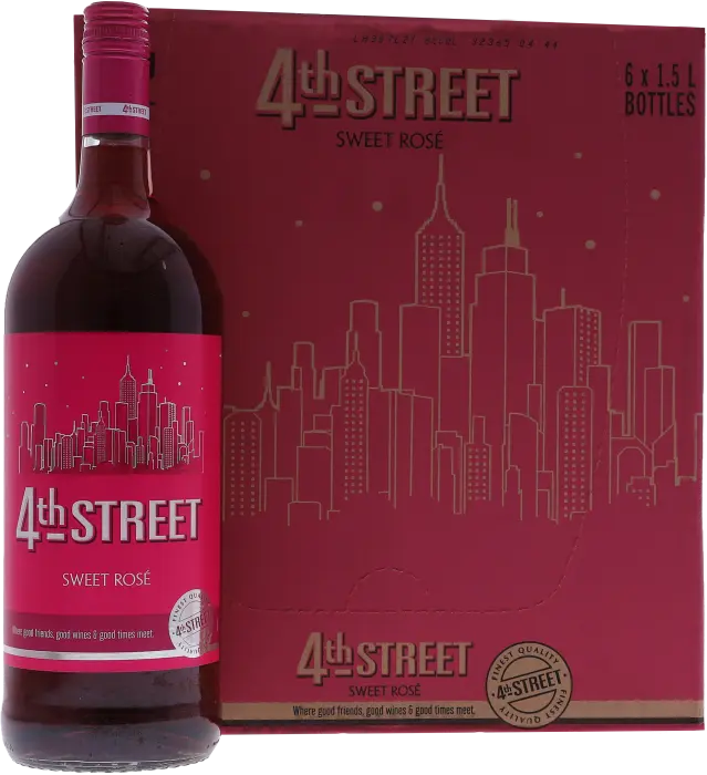 Picture of 4TH STREET NATURAL SWEET ROSE 1500ML x 6