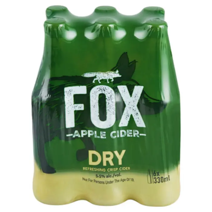 Picture of FOX APPLE CIDER NRB 330ML x 6