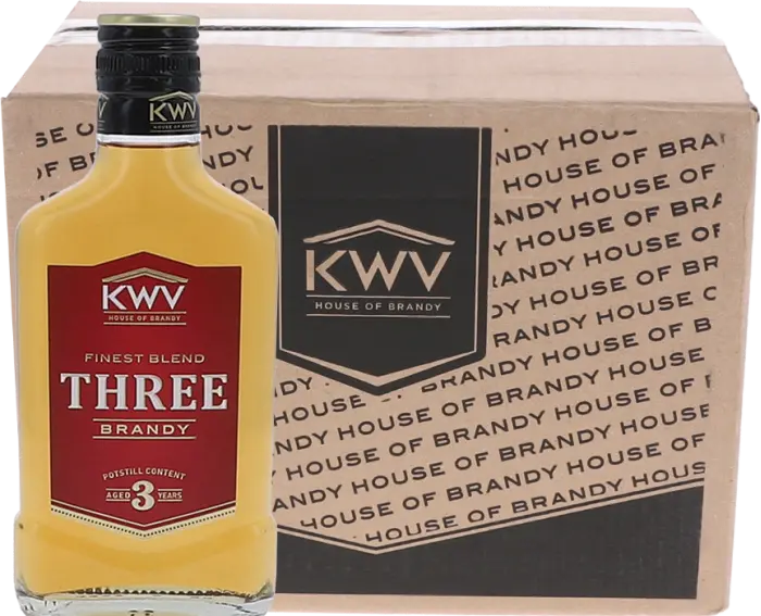 Picture of KWV 3YR BRANDY 200ML x 12