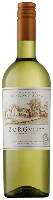 Picture of ZORGVLIET SAUVIGNON BLANC 750ML