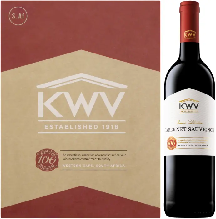 Picture of KWV CLASSIC CABERNET SAUVIGNON 750ML x 6