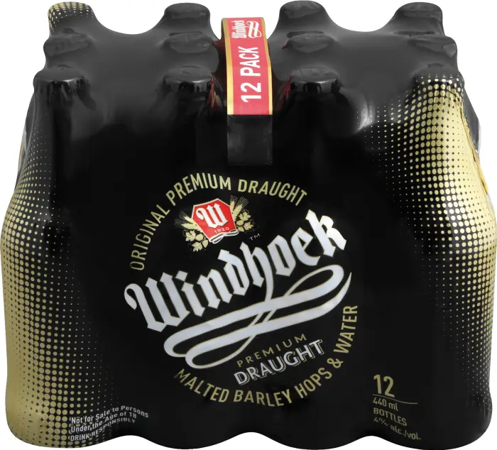 Picture of WINDHOEK DRAUGHT NRB 440ML x 12