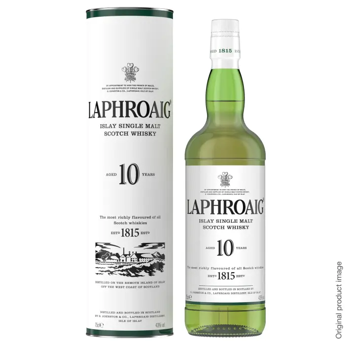 Picture of LAPHROAIG 10 YR SINGLE MALT 750ML