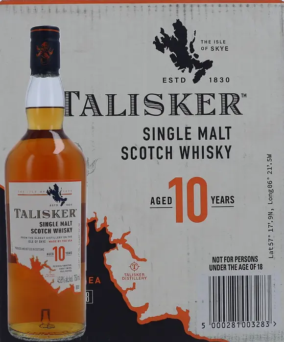 Picture of TALISKER 10 YR MALT 750ML x 6