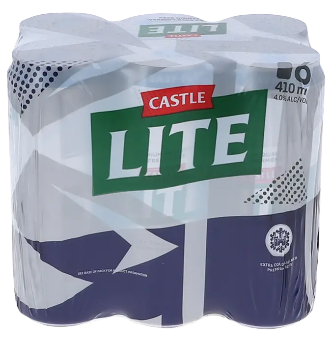 Picture of CASTLE LITE CAN 410ML x 6