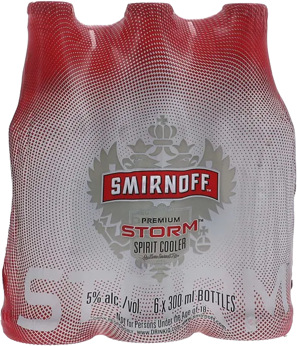 Picture of SMIRNOFF STORM NRB 300ML x 6