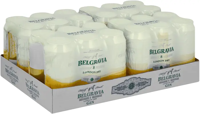 Picture of BELGRAVIA FLAVOURS GIN+TONIC 440ML x 24