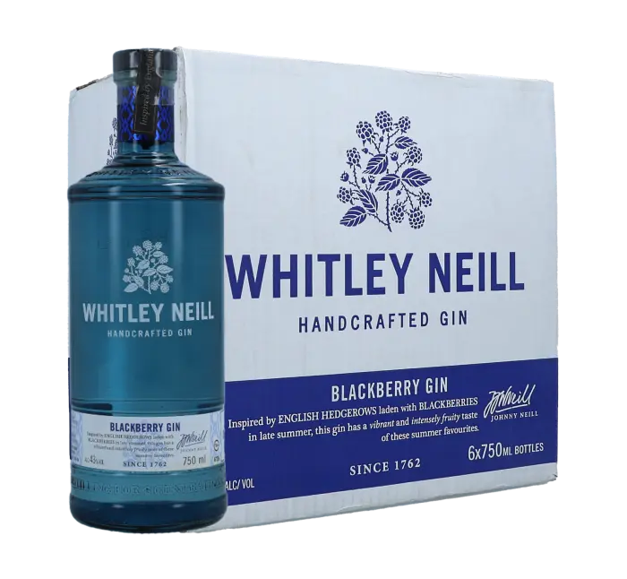 Picture of WHITLEY NEILL FLAVOURS BLACKBERRY 750ML x 6