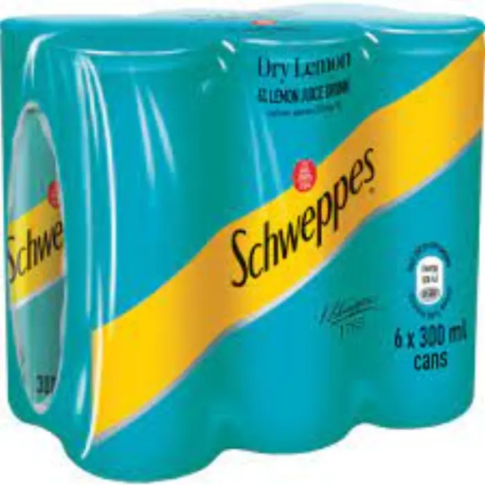 Picture of MIN CAN SCH DRY LEMON 300ML x 6