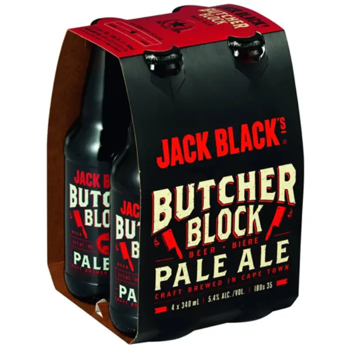 Picture of JACK BLACK BUTCHERS BLOCK 330ML x 4