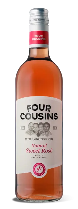 Picture of FOUR COUSINS SWEET ROSE 750ML