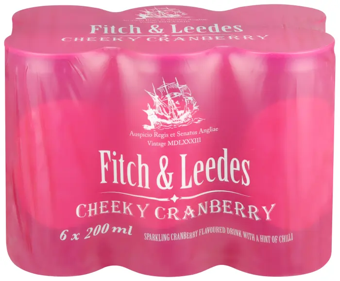 Picture of FITCH & LEEDES CHEEKY C/BERRY CAN 200ML x 6