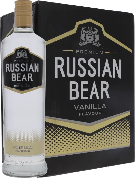 Picture of RUSSIAN BEAR FLAVOURS VANILLA 750ML x 6