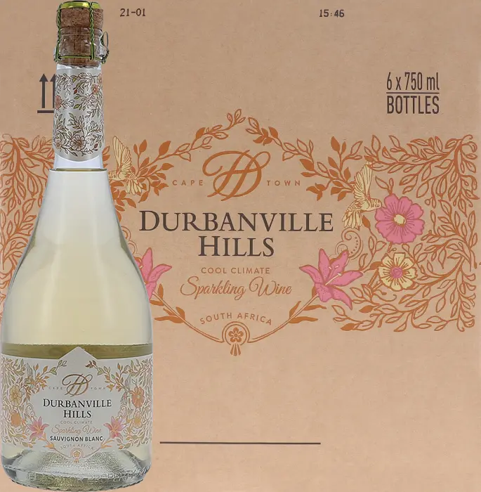 Picture of DURBANVILLE HILLS SPARKLING SAUV BLANC 750ML x 6